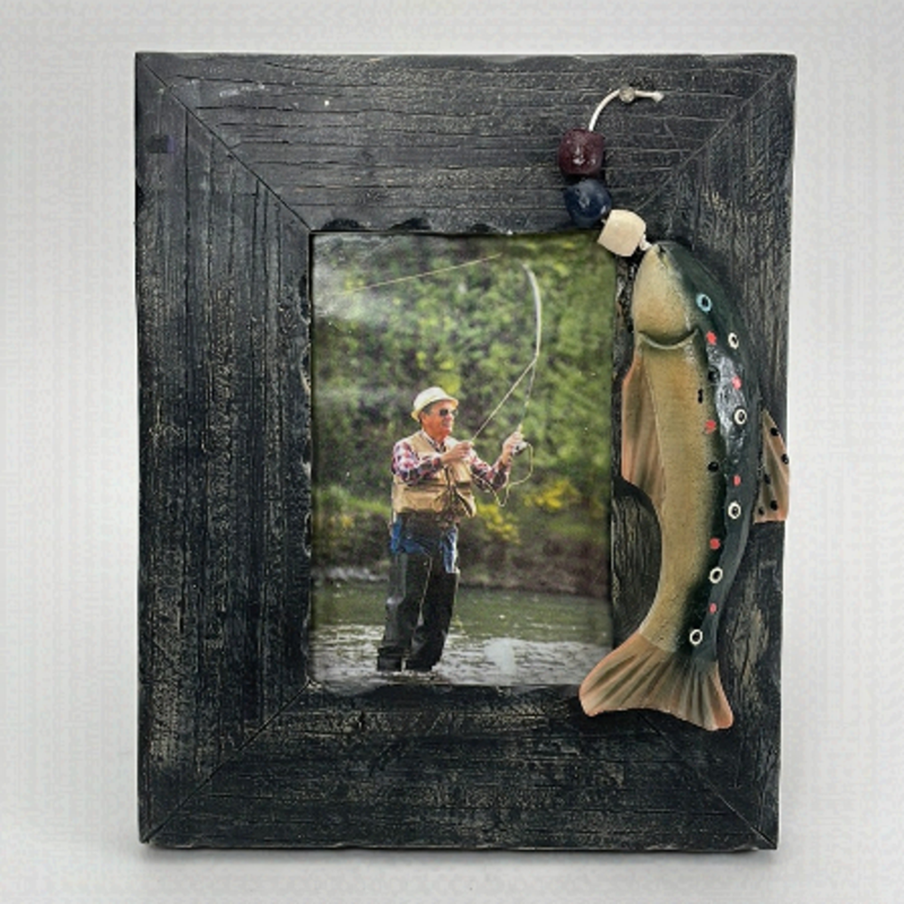 Fishing Picture Frame 8” x 6.5”